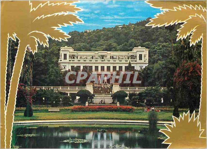 Postcard Modern Algiers white national museum of fine arts