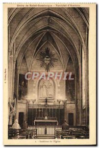 Old Postcard Order of St. Dominic Novitiate d & # 39Amiens Interior L & # 39E...