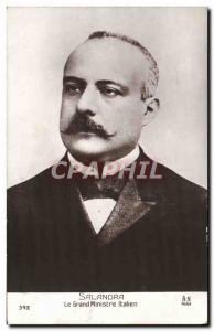 Old Postcard Salandra The great Italian Minister