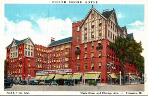 Illinois Evanston The North Shore Hotel Curteich