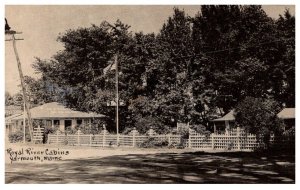 Maine Yarmouth  Royal River Cabins