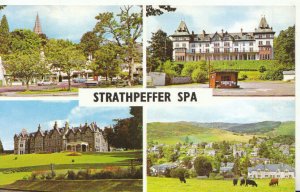 Scotland Postcard - Views of Strathpeffer Spa - Ross & Cromarty - Ref TZ1083