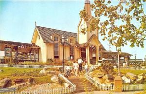 Bronx NY Amusement Park Freedomland Sante Fe Railroad Depot Train Station PC