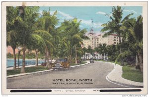 Hotel Royal Worth, West Palm Beach, Florida, PU-1932