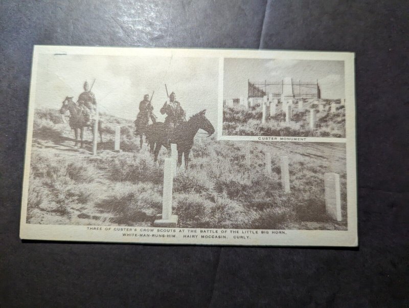 Mint USA Native American PPC Postcard Burlington Route