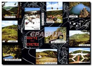 Modern Postcard Route Des Cretes