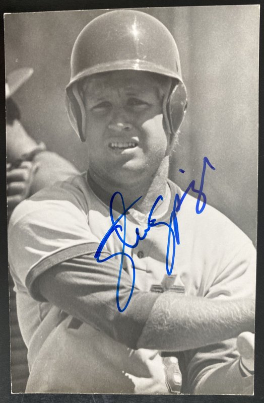 Mint USA Real Picture Postcard Baseball Player Steve Springer Signed 