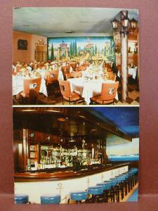 Old Postcard IL Chicago Agostino's Restaurant & Cocktail Lounge