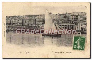 Postcard Old Algiers Vue Prize From Admiralty