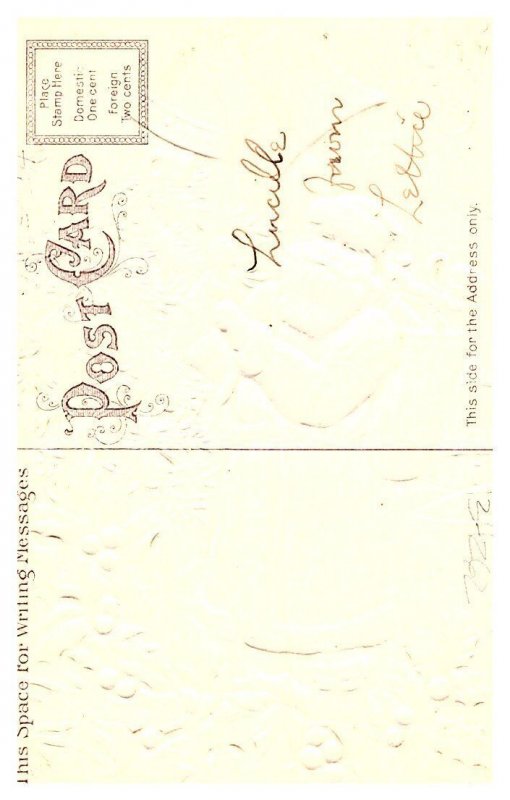 Santa Claus, Ringing Bells , Candles on Trees