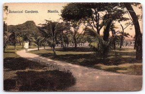 Botanical Garden Park & Massive Grounds & Attraction Manila Philippines Postcard