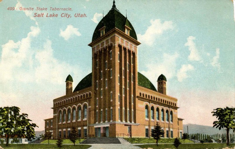 UT - Salt Lake City. Granite Stake Tabernacle