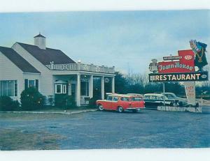 1950's OLD CARS & AMYX'S TOWN HOUSE RESTAURANT Allendale SC ho4483