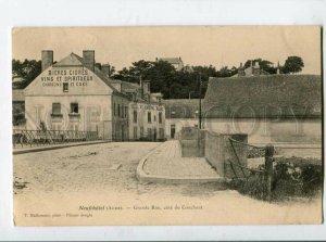 3131535 France NEUFCHATEL street Advertising Vintage RPPC