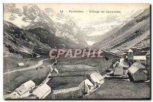 Postcard Old Village Pyrenees Gavarnie