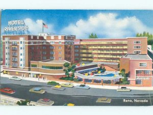 Pre-1980 RIVERSIDE HOTEL Reno Nevada NV W6713