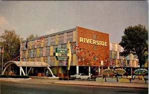 Lansing, MI Michigan  RIVERSIDE MOTOR INN  Motel~Coffee Shop  ROADSIDE  Postcard