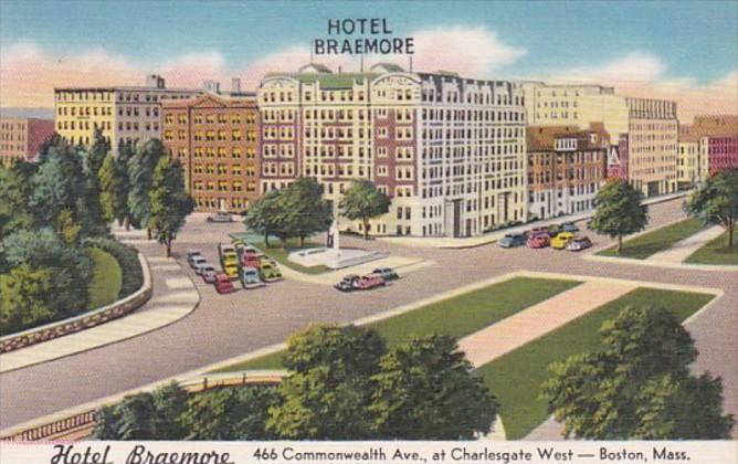 Massachusetts Boston Hotel Braemore