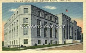 US Post Office in Asheville, North Carolina