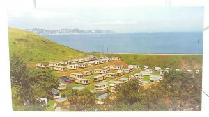 Vintage Postcard Woodliffe Holiday Caravan Park Paignton Devon