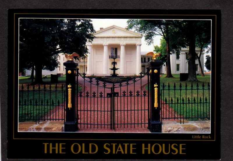 AR The Old State House Capitol Little Rock Arkansas Postcard