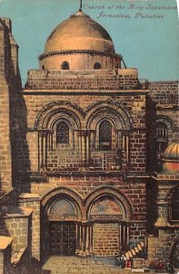 Church of the Holy Sepulchre Palestine, JerUSA lem Israel Unused 