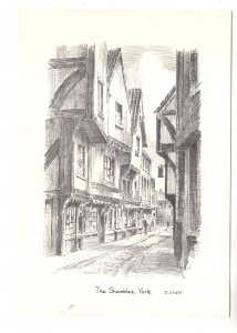 The Shambles York, England, Sketch