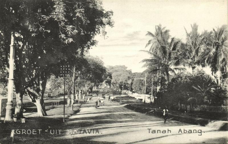 indonesia, JAVA BATAVIA, Tanah Abang (1910s) Postcard