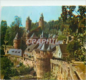 Modern Postcard Fougeres (Ille et Vilaine) Colors and Light of France Vue Gen...