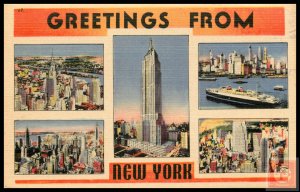 Greetings from New York City