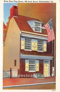 Betsy Ross Flag House - Philadelphia, Pennsylvania PA Postcard