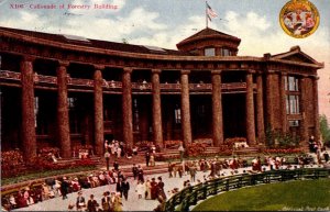 Expos Seattle 1909 Alaska Yukon Pacific Expo Collonade Of Forestry Building