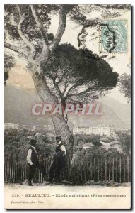 Beaulieu - Artistic Study - Old Postcard