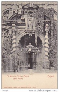 St. Mary-the-Virgin's Church (The Porch), Oxford, Oxfordshire, England, Unite...