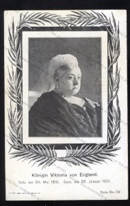 ROY026 - Queen Victoria - In memory of our late Queen 1819 -1901 - postcard