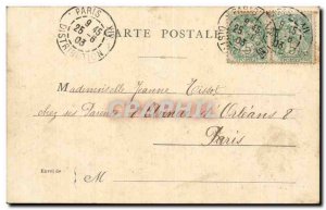 Old Postcard Paris Les Halles