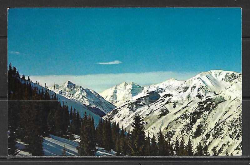 Colorado, Aspen - Pyramid Peak & Maroon Bells - [CO-410]