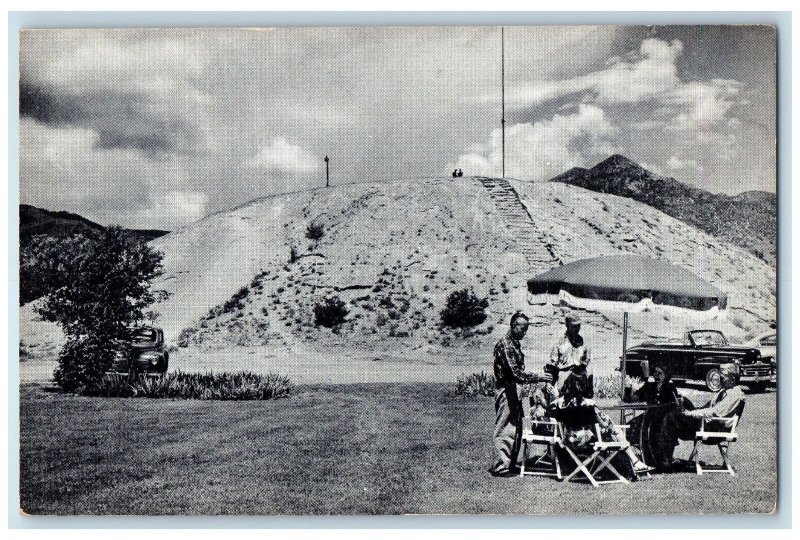 c1940's Crater Scene Park View Classic Cars Tourist Homestead Utah UT Postcard