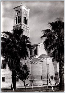 VINTAGE CONTINENTAL SIZED POSTCARD CHURCH OF THE NUTRITION BETHLEHEM REAL PHOTO