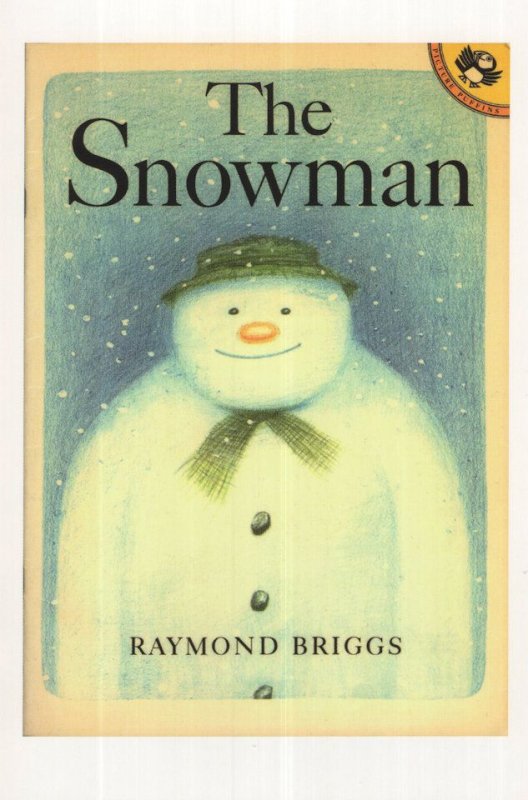 The Snowman Raymond Briggs 1980 Puffin Book Postcard