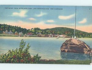 Linen PARK AT THE WEIRS Lake Winnipesaukee - Laconia - Meredith NH F3566