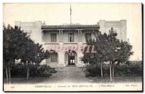 Old Postcard Ferryville Arsenal Tunisia Sidi Abdallah The state staff