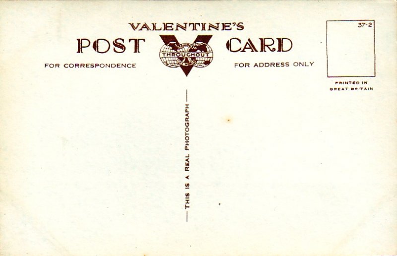 P1287 vintage valentine,s RPPC multiview ardentinny scotland