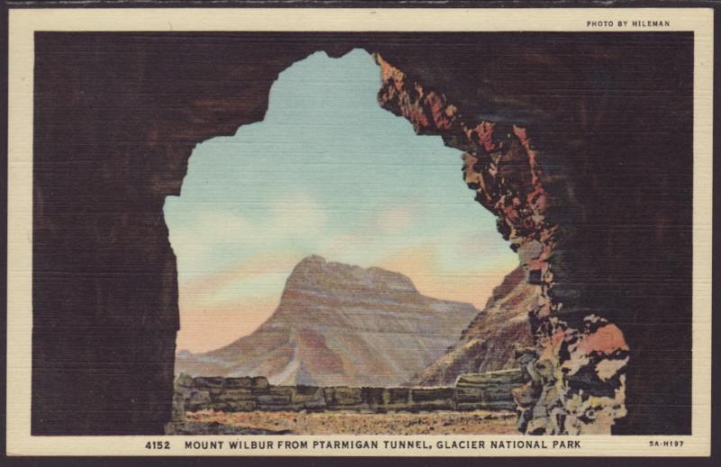 Mount Wilbur From Ptarmigan Tunnel,Glacier National Park