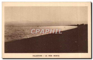 Israel - Palestine - The Dead Sea - The Dead Sea - Todes Meer - Old Postcard