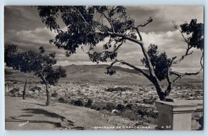 Oaxaca Mexico Postcard Oaxaca Panorama General View c1910 RPPC Photo