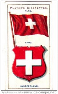 Player Cigarette Card Flags &amp  Emblems No 10 Switzerland