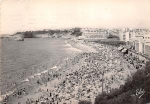 BR6812 Biarritz vue d'ensamble de la Grande Plage   france