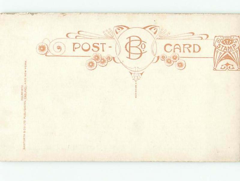 Bamforth Risque Comic SEXY GIRL IN GIANT TOP HAT AB6894