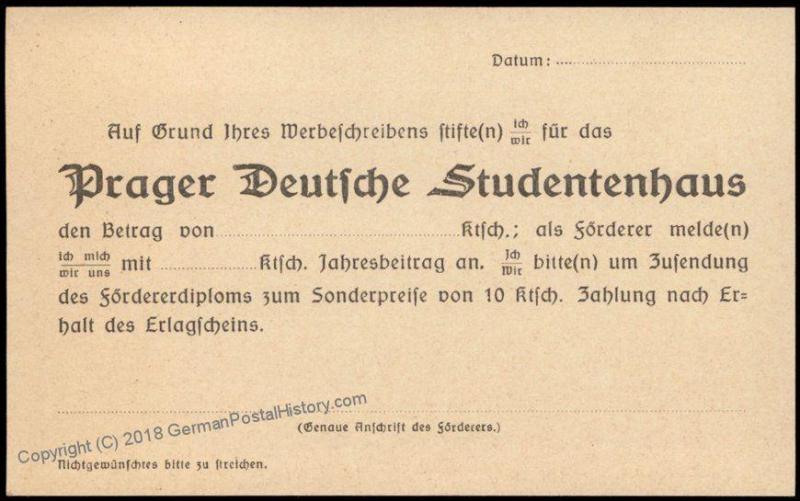 3rd Reich Teplitz Schoenau Sudetenland 1938 Annexation German Student Hous 67976